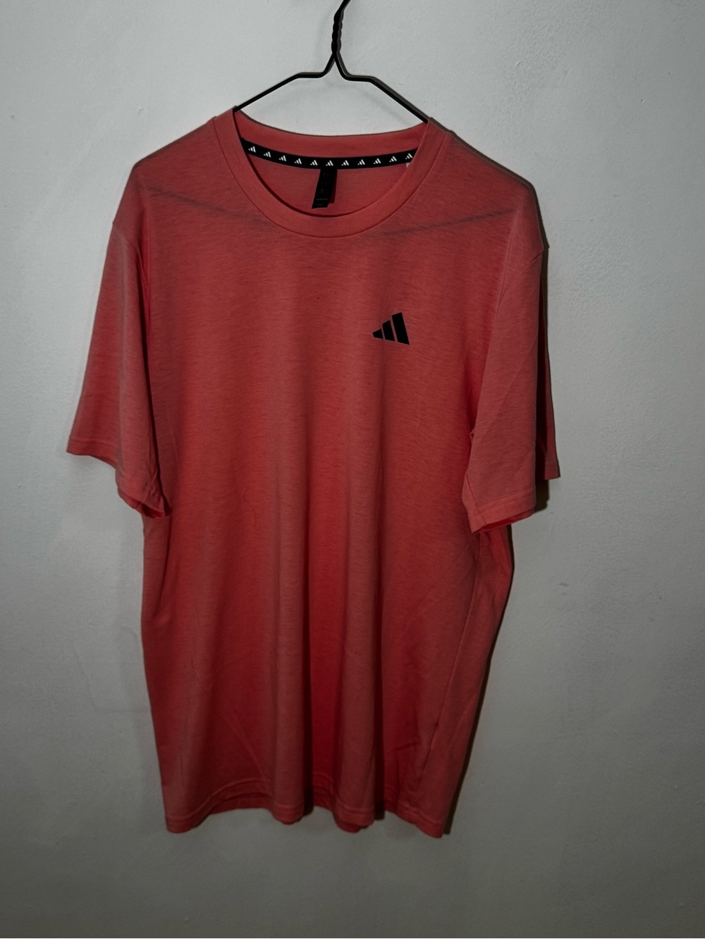 Adidas AEROREADY Men’s Training T-Shirt Coral Pink Size M